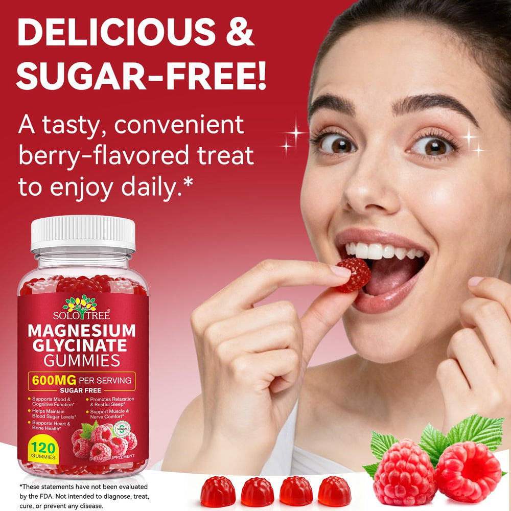 Gummies aiding muscle tension and nerve health