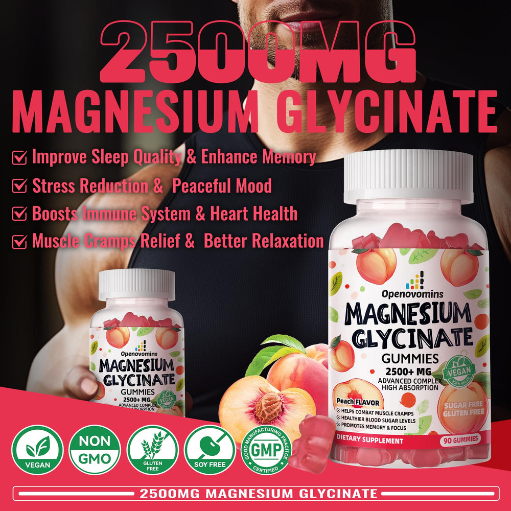 Two gummies per serving with clear dosage instructions