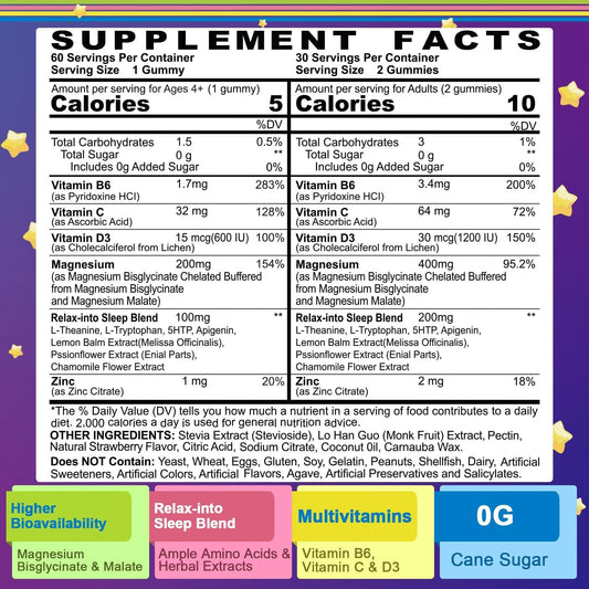 Packaging for Magnesium Glycinate Gummies