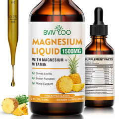 2 oz bottle of magnesium glycinate liquid
