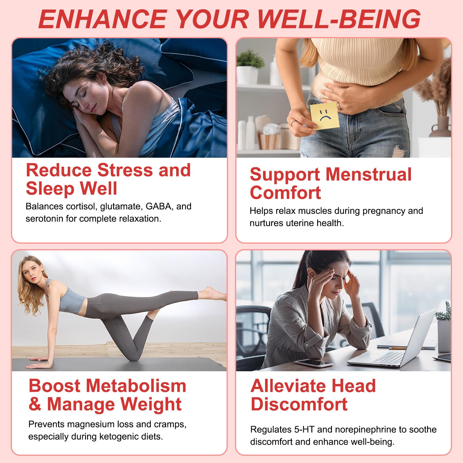 Back label of Magnesium Glycinate Liquid bottle