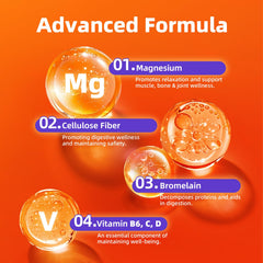 Close-up of bottle label showing ingredients and vitamins