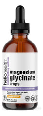 Magnesium Glycinate Liquid bottle with pineapple flavor label