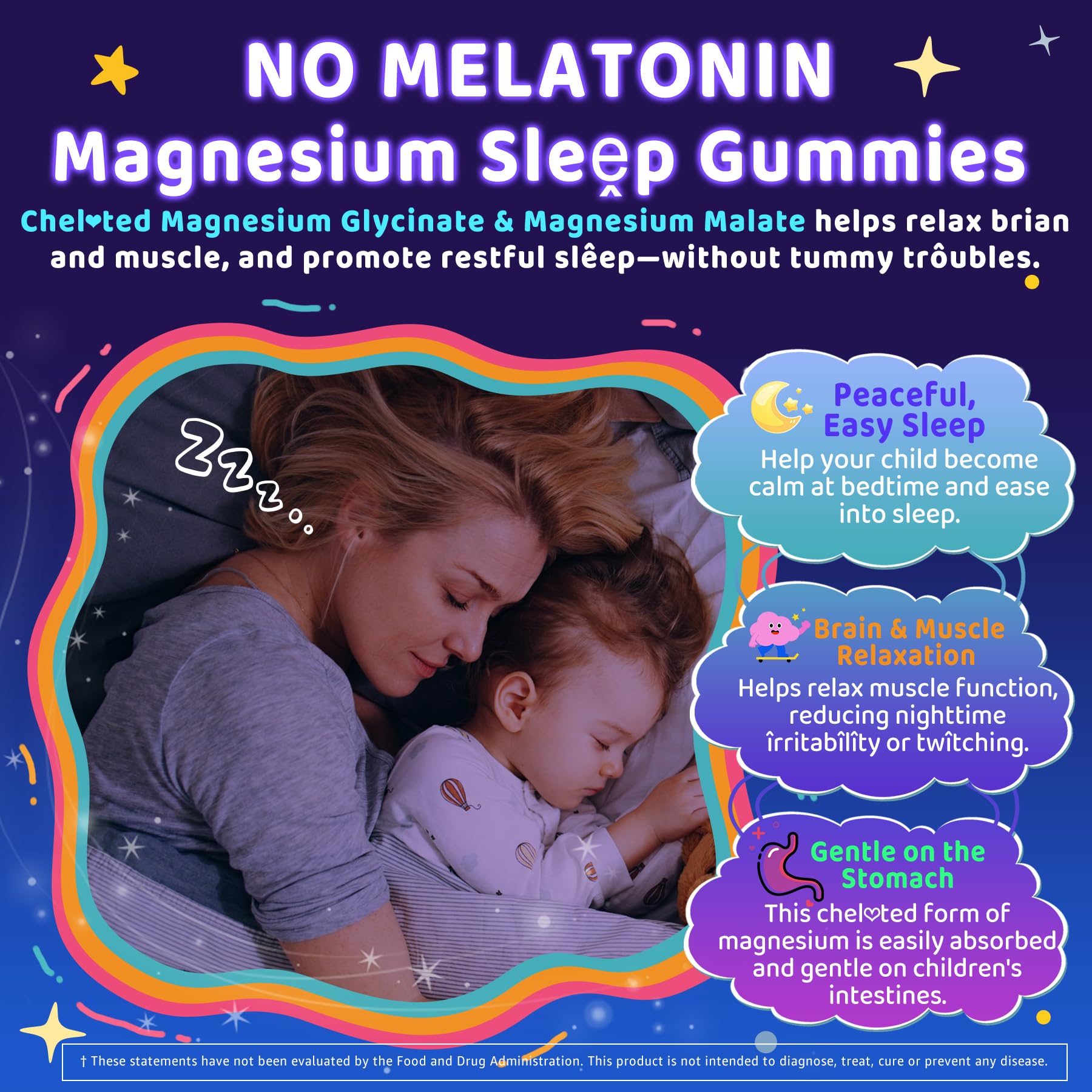 Magnesium glycinate and malate ingredients highlighted