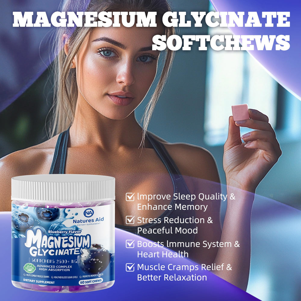 Product image promoting calm support and sleep