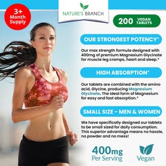 Unbuffered magnesium glycinate ingredient label