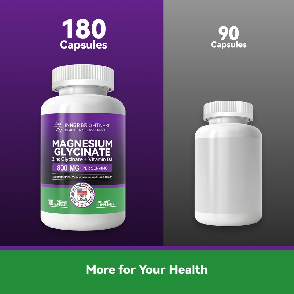 Bottle image showing 180 vegetarian capsules for bone and muscle health