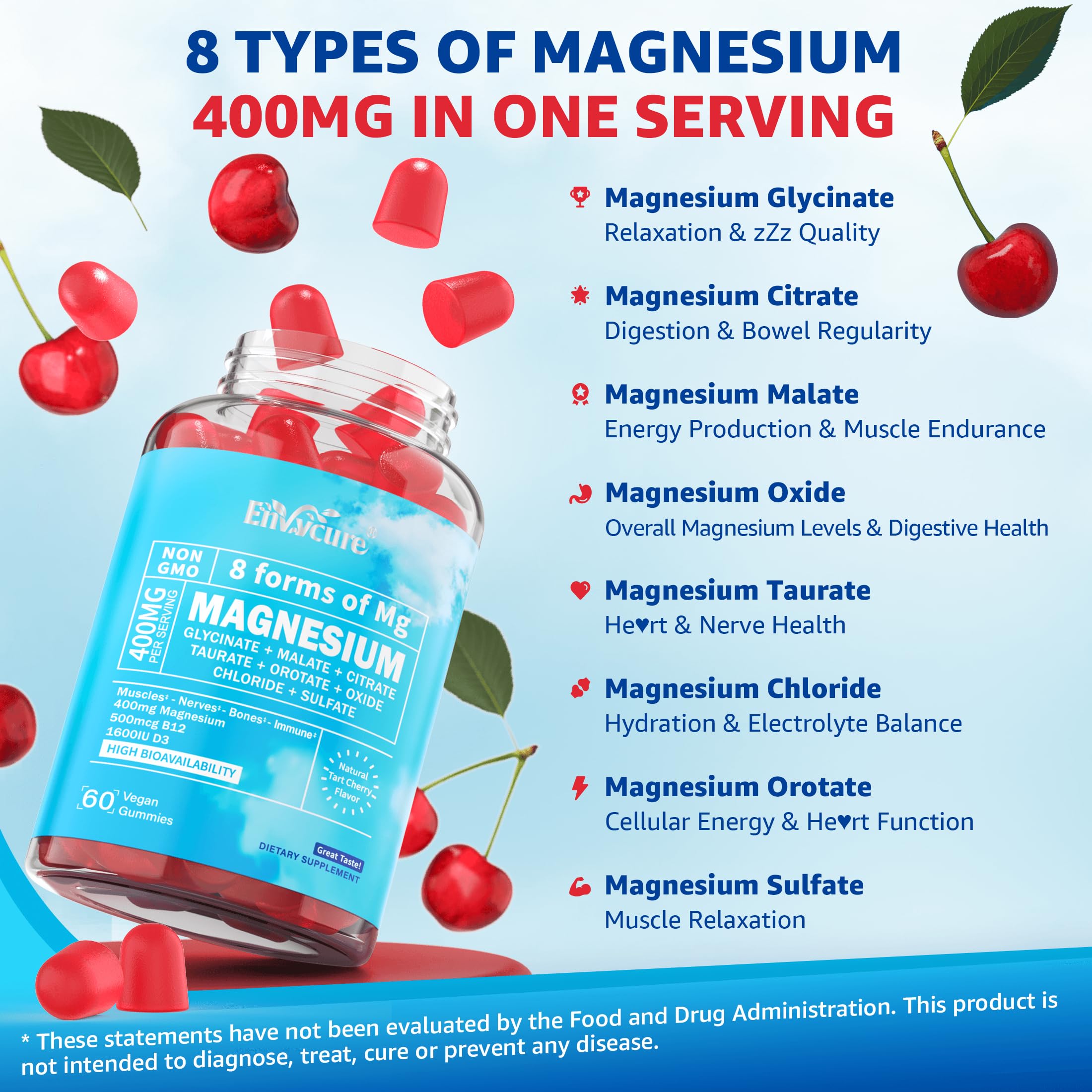 Image illustrating reduced muscle cramps with magnesium gummies
