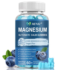 Bottle of Magnesium Gummies 600mg serving