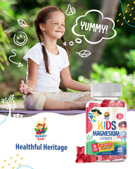 Gummies shown in hand demonstrating easy to chew texture