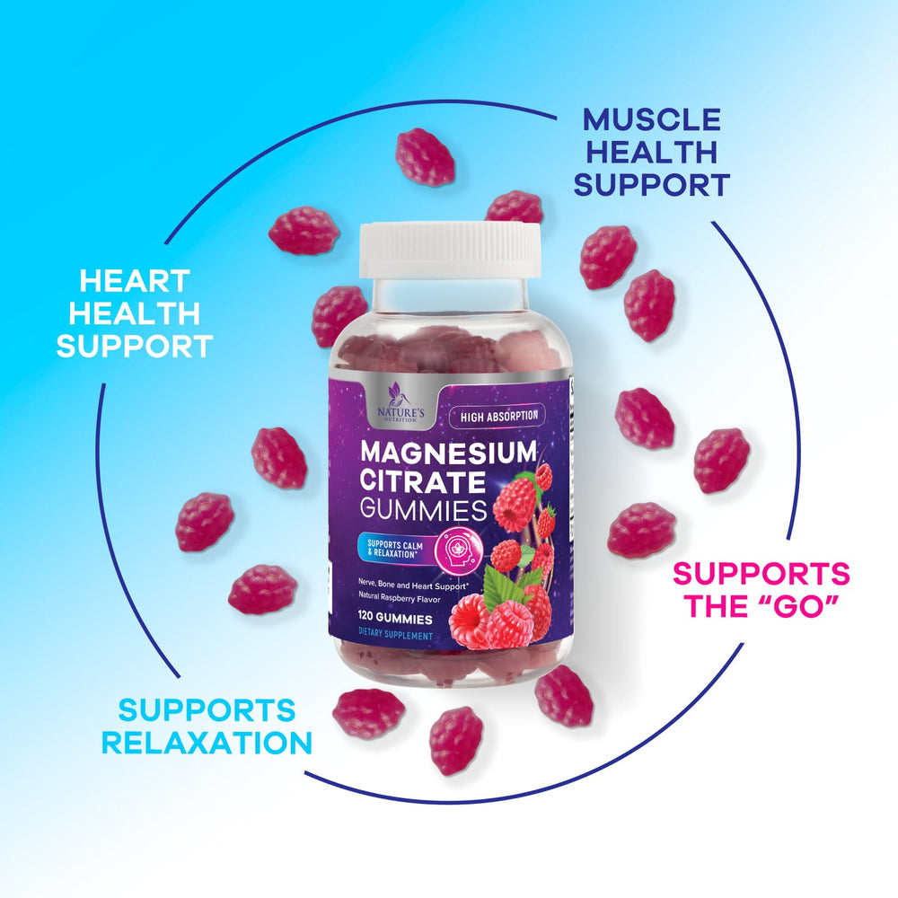 Magnesium gummies suitable for adults and kids
