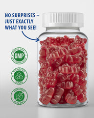 Ingredients panel highlighting non-GMO and gluten-free formula