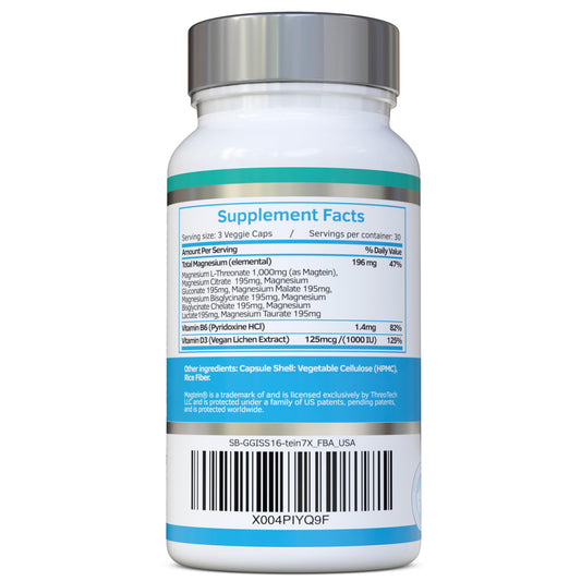 Capsules of Magnesium L-Threonate Complex 7-in-1