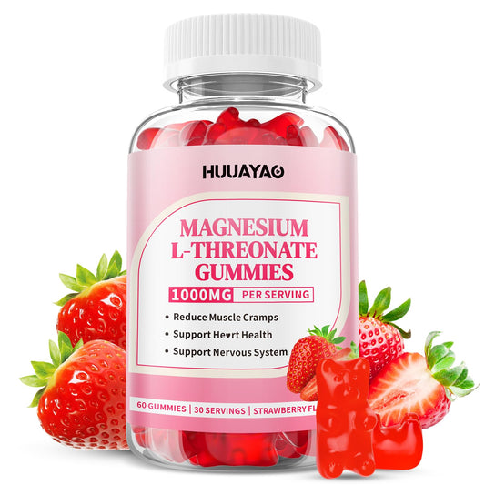 Magnesium L-Threonate Gummies bottle close-up