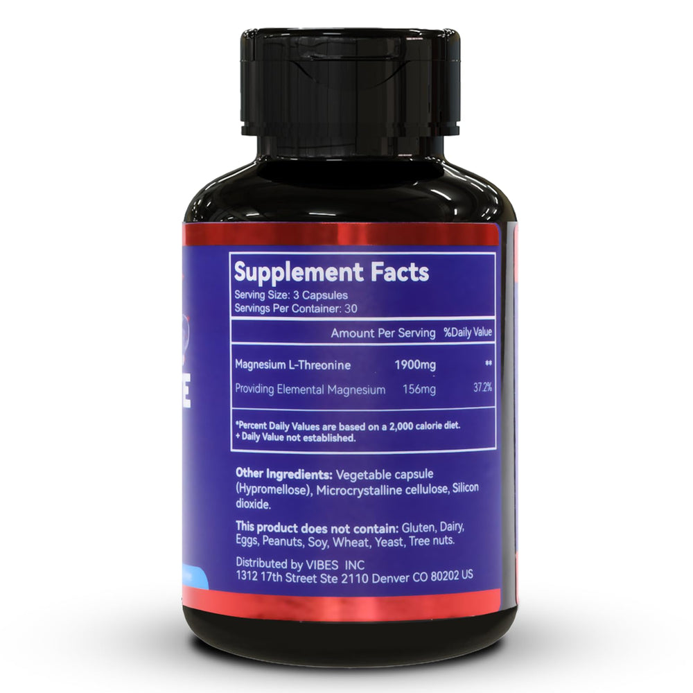 180 Magnesium L-Threonine capsules