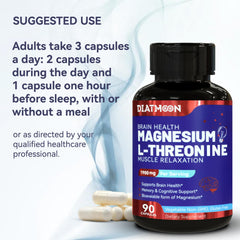 Close-up of Magnesium L-Threonine label