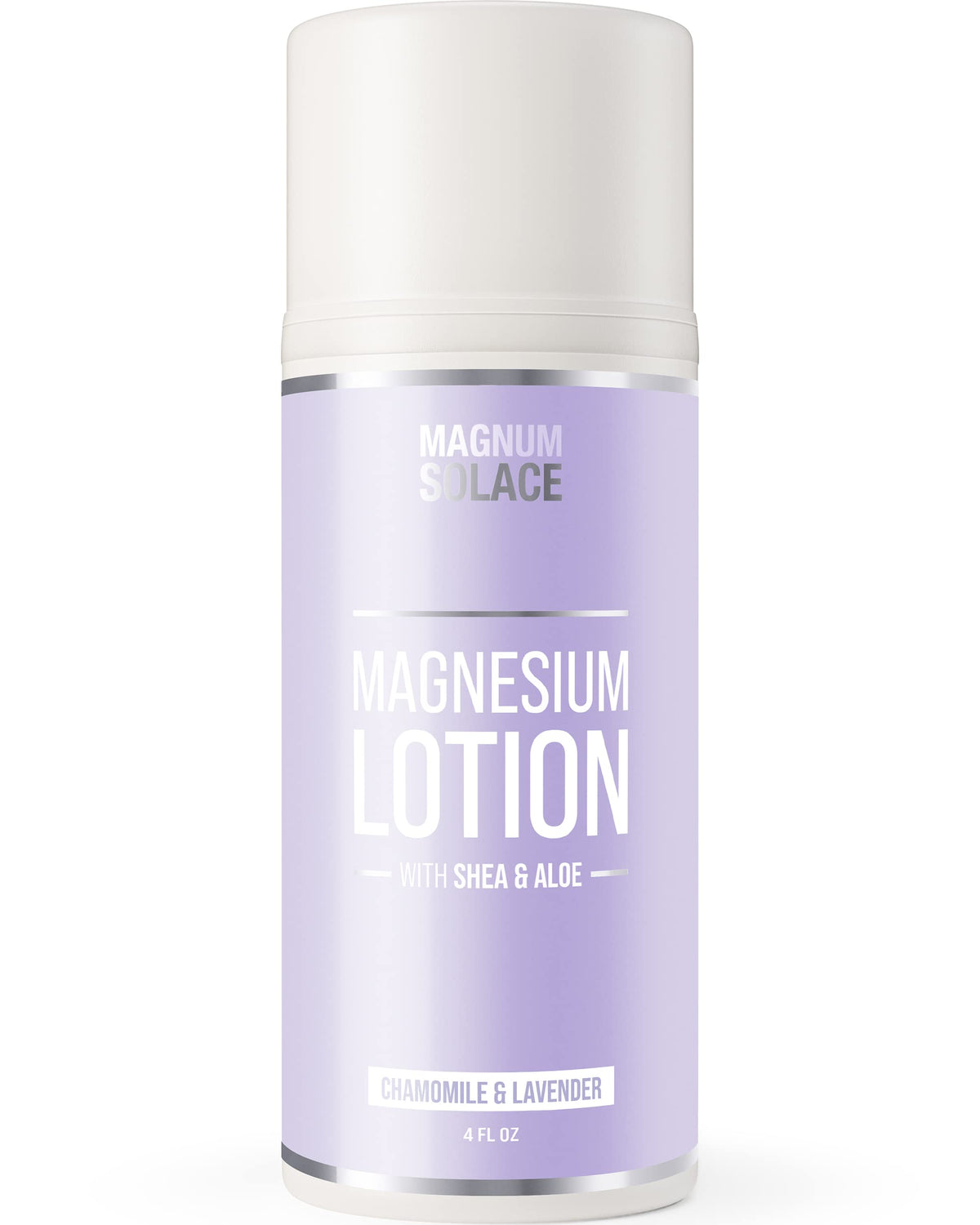 Magnesium lotion bottle with Aloe and Shea