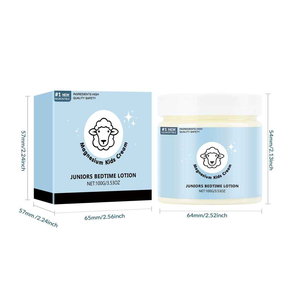 3.53 oz bottle of magnesium lotion for kids