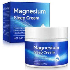 Magnesium oil for feet bottle on white background