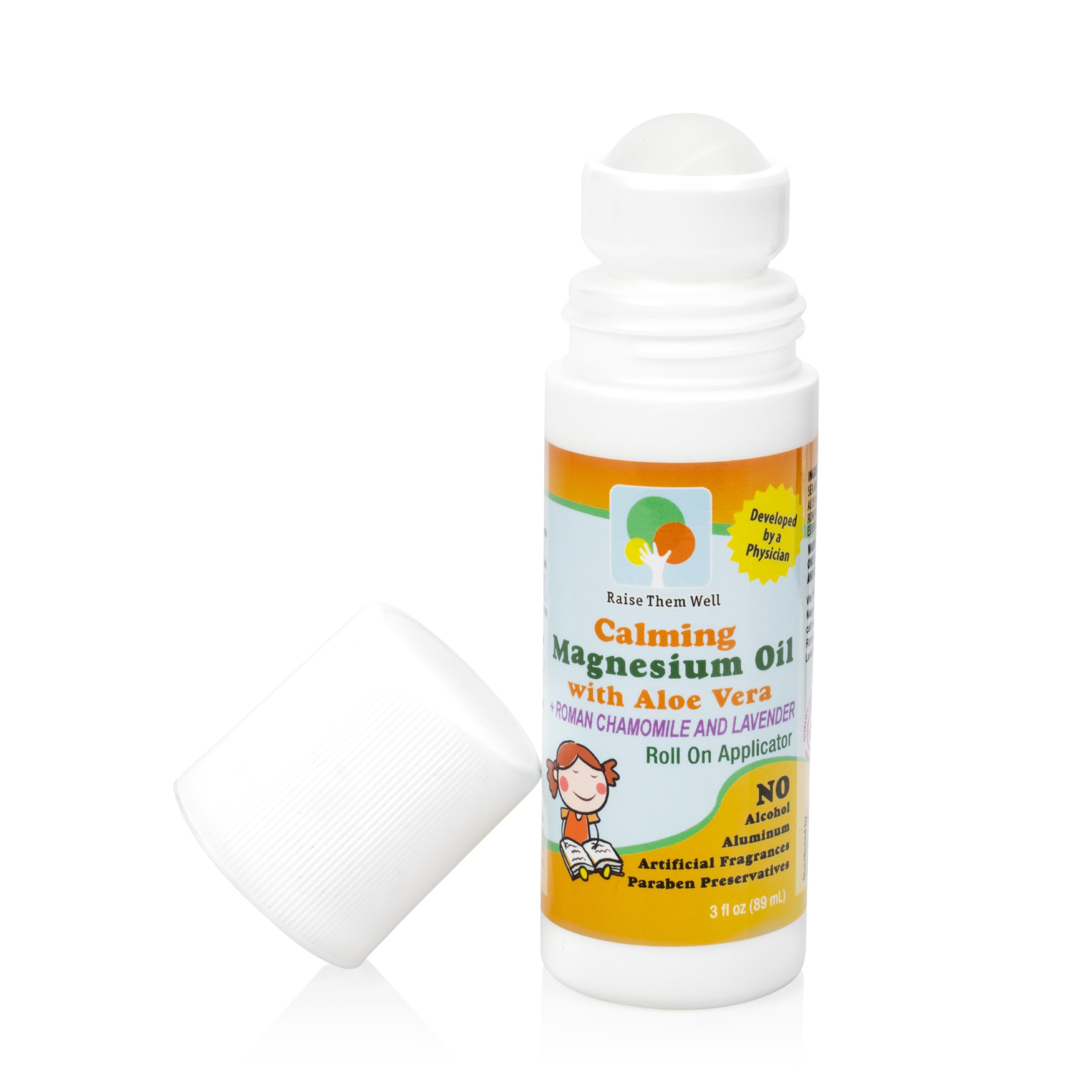 Magnesium oil calming roll-on for kids