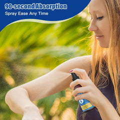 Magnesium Oil Spray used on feet for relief after a workout