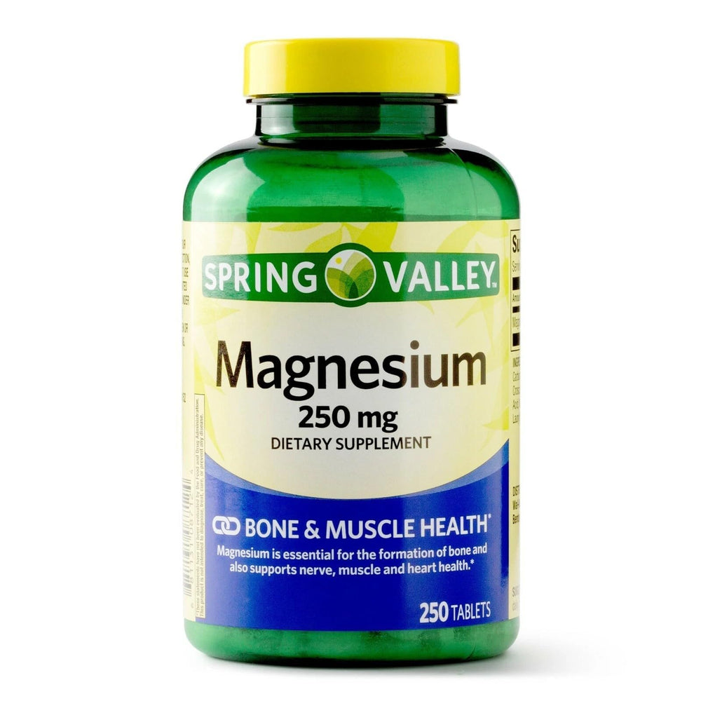 Hero image of Magnesium Oxide 250mg tablets in bottle