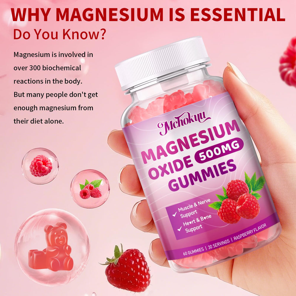 Close-up of sugar-free raspberry flavored gummies