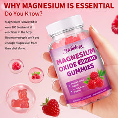 Close-up of sugar-free raspberry flavored gummies