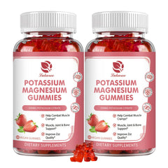 Magnesium Potassium Gummies bottle with 120 count