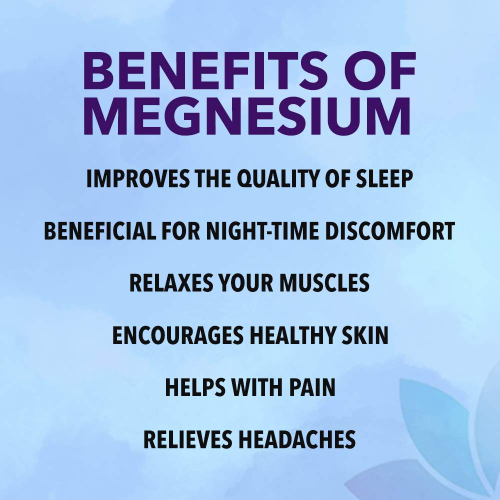 Applying Magnesium Sleep Spray to skin showing fast absorption