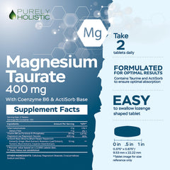 Serving size 2 tablets per day shown on label