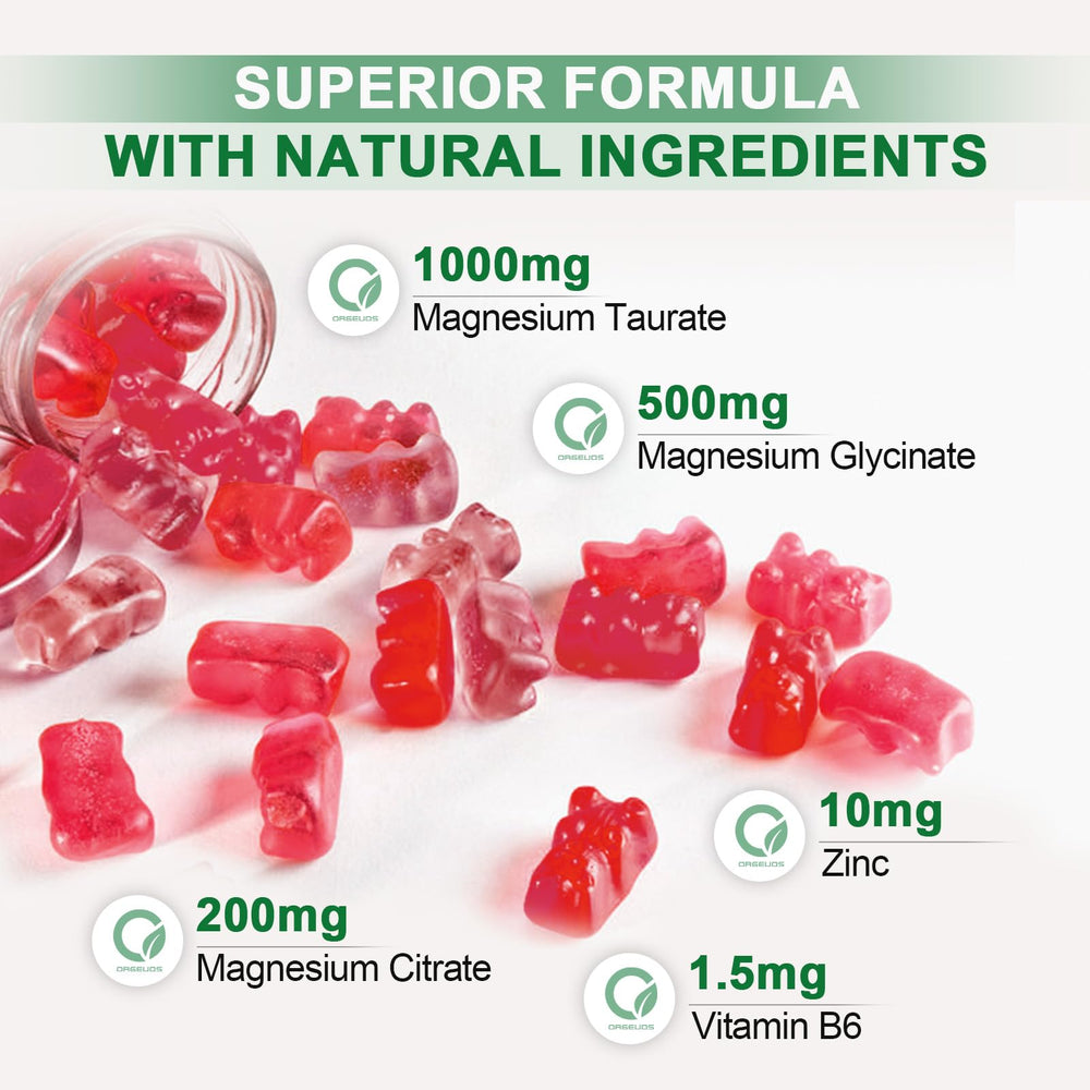 Muscle and bone support concept with gummies
