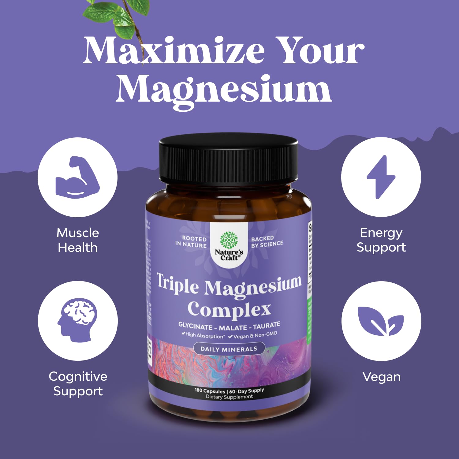 Magnesium taurate for heart health