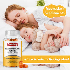 Promotes sleep and relaxation with magnesium glycinate, L-Theanine, and lemon balm