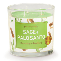 Product image: Magnificent 101 Sage & Palo Santo Candle on a clean surface