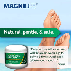 MagniLife DB Foot Cream packaging USA-made image showcasing quality and local sourcing