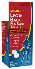 MagniLife tablets in hand demonstrate portable, easy-to-take pain support.