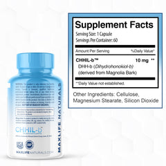 Magnolia bark calming pill for mood support