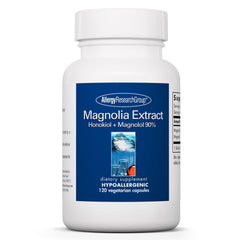 Bottle of Allergy Research Group Magnolia Extract dietary supplement - 120 count