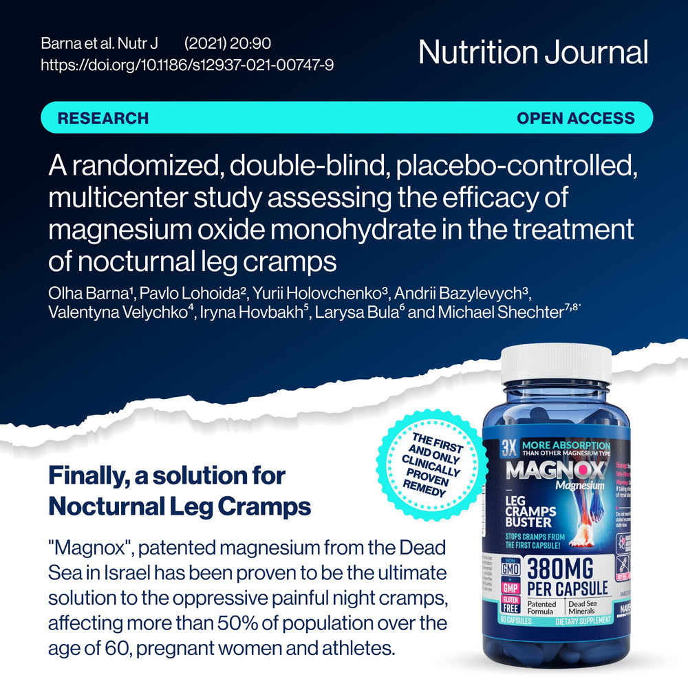 Dead Sea minerals providing enhanced magnesium absorption
