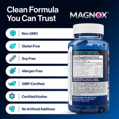 Relieves foot and hand cramps with Magnox