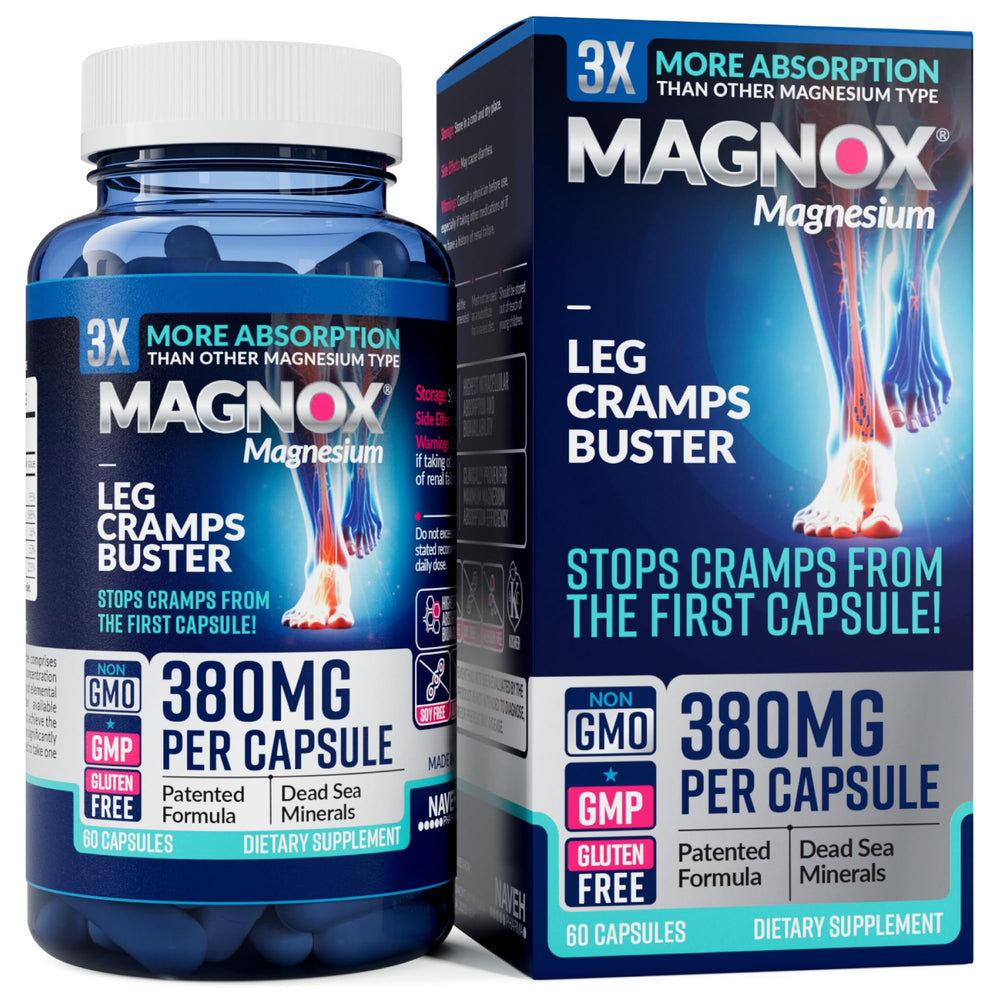 Magnox Leg Cramps Buster capsules — 60 count