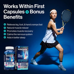 Supports muscle relaxation and sleep with Magnox magnesium