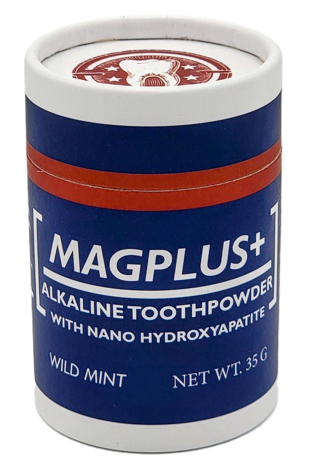 MagPlus+ Premium Toothpowder Wild Mint 35 g box