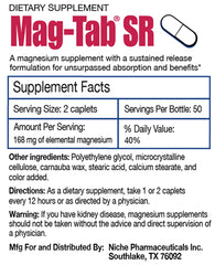 Concept image of a doctor recommending Mag-Tab SR for magnesium deficiency