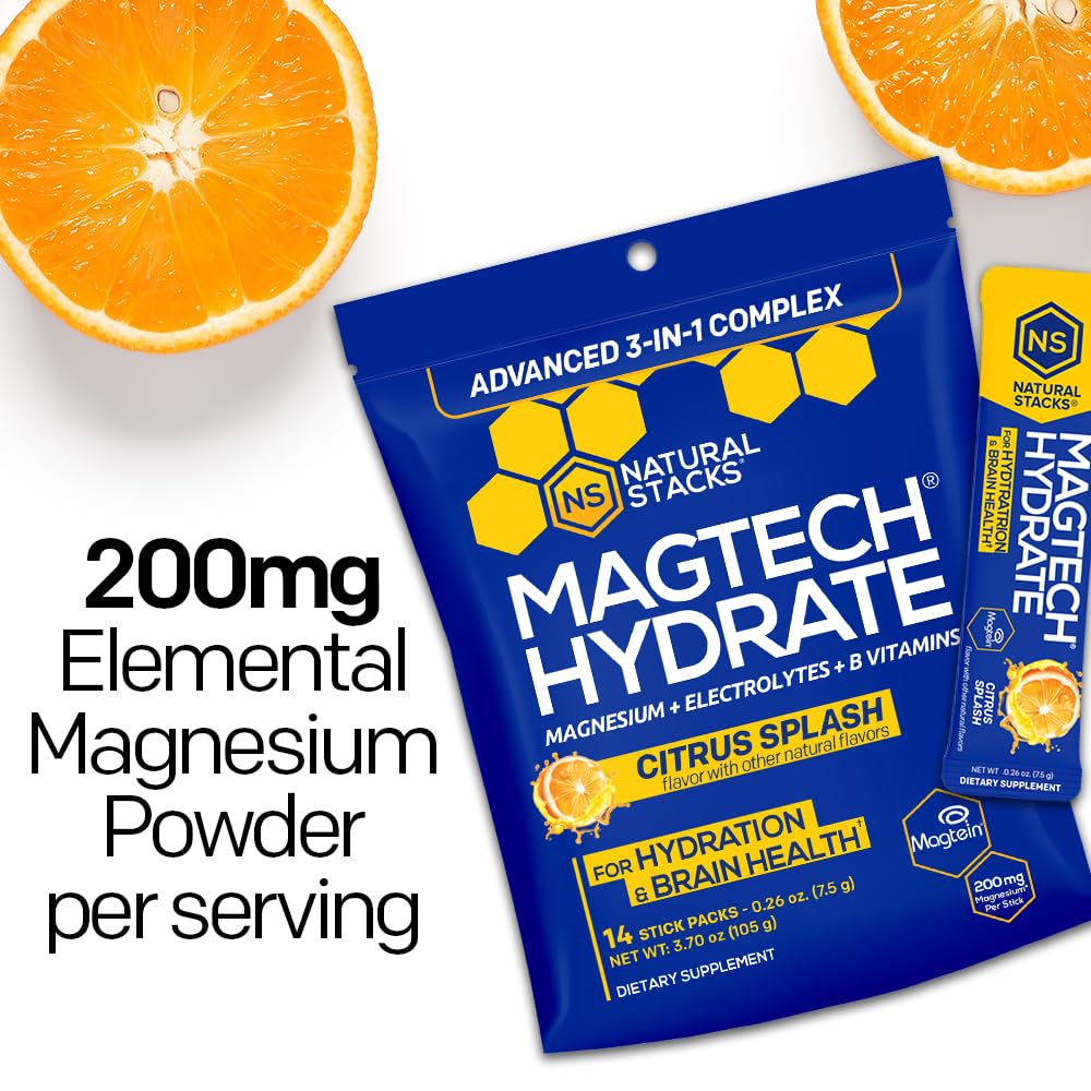 B vitamins and energy metabolism with MagTech Hydrate