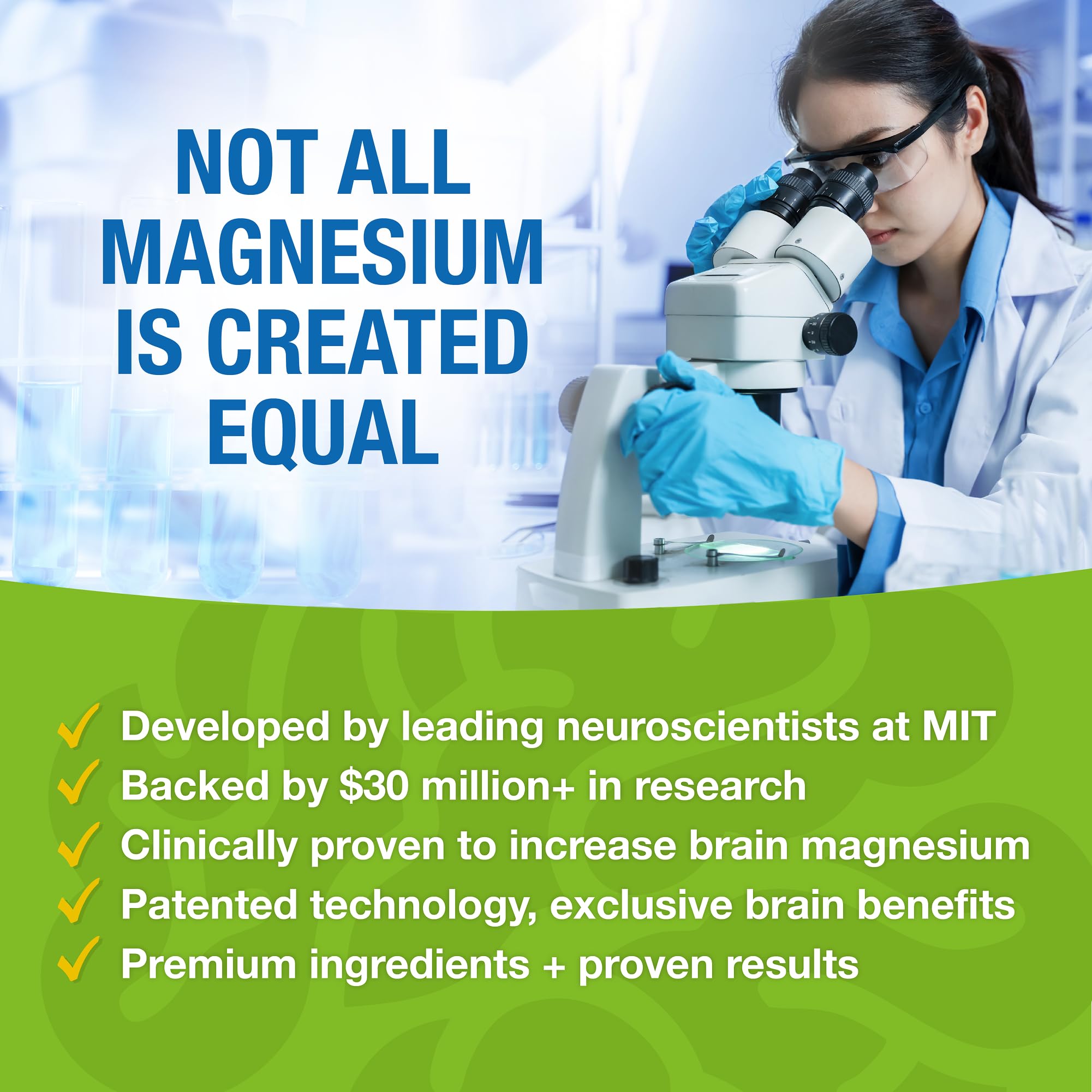 Clinically researched Magtein formula for cognitive function