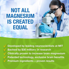 Clinically researched Magtein formula for cognitive function