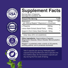 Magtein L-Threonate sleep support capsules