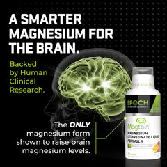Sleep support imagery for Magtein Liquid formula